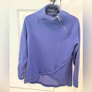 Soft purple Earth Yoga Fleece Jacket